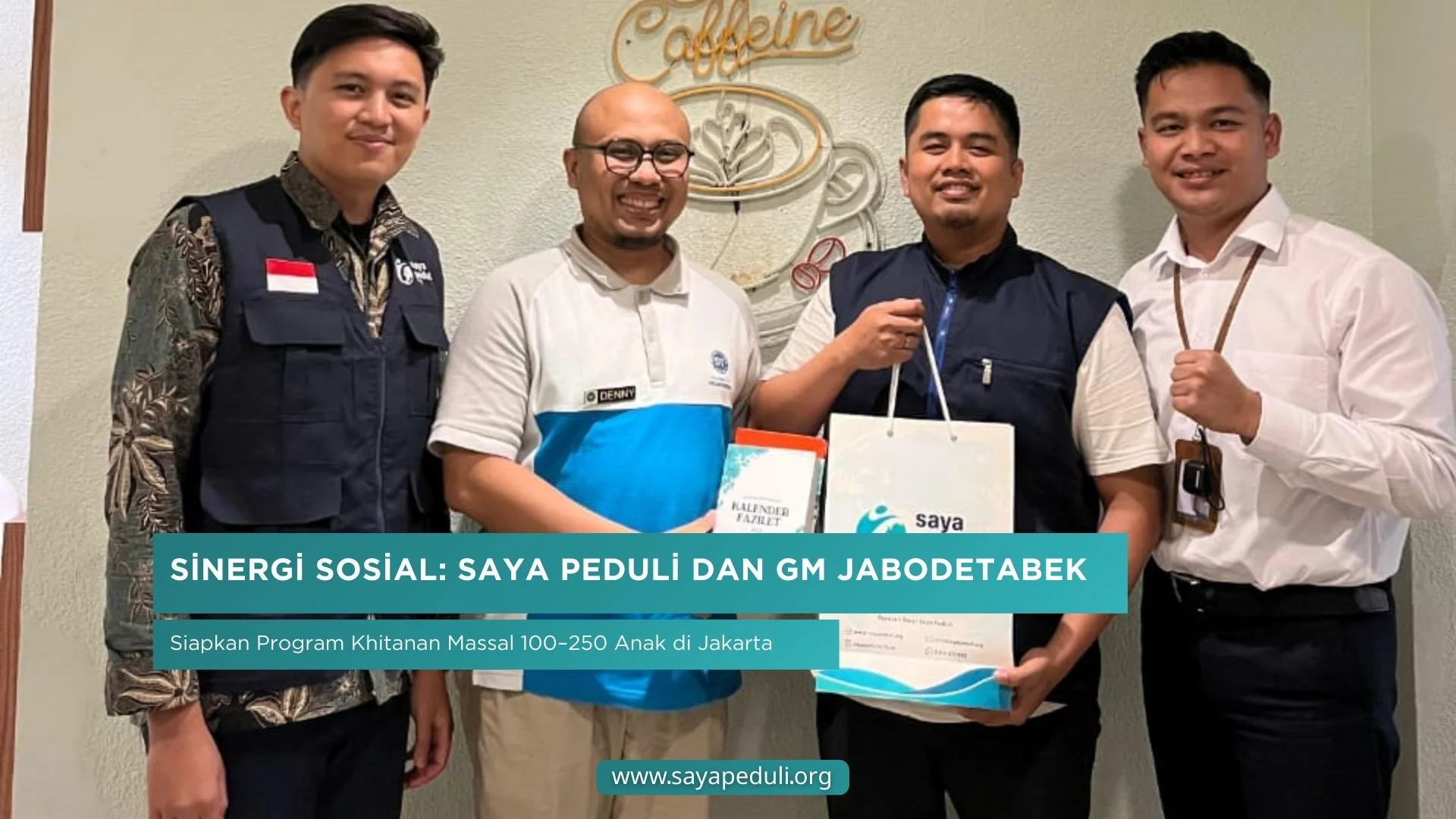 Sinergi Sosial: Saya Peduli dan GM Jabodetabek Siapkan Program Khitanan Massal 100 ?\"250 Anak di Jakarta